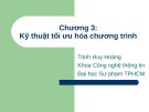 Bài giảng Phân tích thiết kế giải thuật: Chương 3 - Trịnh Huy Hoàng