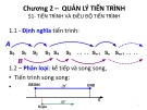 Bài giảng môn học Nguyên lý hệ điều hành: Chương 2 – Đỗ Văn Uy