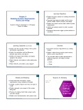 Lecture Chapter 5: Modeling systems requirements - Events and things