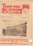 Toán học và tuổi trẻ Số 142 (2/1985)