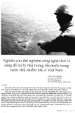 Nghiên cứu thử nghiệm công nghệ tách vi sóng để xử lý nhũ tương dầu/nước trong nước thải nhiễm dầu ở Việt Nam