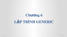 Bài giảng Lập trình hướng đối tượng: Chương 6 - Châu Thị Bảo Hà