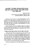 Trao đổi ý kiến một đề nghị về nội dung môn viết dành cho sinh viên nước ngoài học tiếng Việt - Nguyễn Vân Phổ