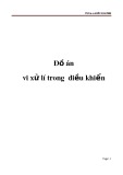 Đồ án: Vi xử lí trong điều khiển
