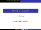 Bài giảng Linux: Chương 1 - Âu Bửu Long