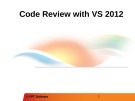 Code Review with VS 2012