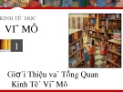 Bài giảng Kinh tế vĩ mô: Chương 1 - ThS. Quan Minh Quốc Bình