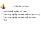 Bài giảng Nghiệp vụ Swap