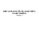 Bài giảng Chương 4: Hiệu quả kinh tế của hoạt động ngoại thương