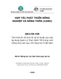 Báo cáo hợp tác phát triển nông nghiệp và nông thôn: Tính khả thi về kinh tế và kỹ thuật của việc áp dụng quản lý thực hành tốt trong nuôi trồng thuỷ sản quy mô nông hộ ở Việt Nam - MS 8