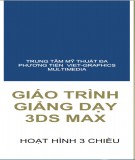 Giáo trình Giảng dạy 3Ds max: Phần 2