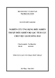 Tóm tắt Luận văn Thạc sĩ Kỹ thuật: Nghiên cứu ứng dụng điều khiển trượt điều khiển bộ lọc tích cực cho việc giảm sóng hài