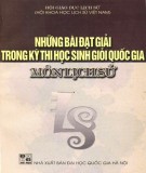 Lịch sử - Những bài đạt giải trong kỳ thi học sinh giỏi quốc gia: Phần 1