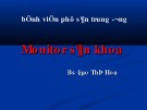 Bài giảng Monitor sản khoa - BS. Đào Thị Hoa