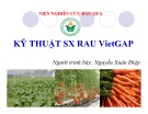 Viện nghiên cứu rau quả: Kỹ thuật sản xuất rau VietGAP - Nguyễn Xuân Điệp