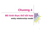 Bài giảng Chương 4: Mô hình thực thể kết hợp (entity relationship model)