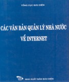 Tìm hiểu Các văn bản quản lý nhà nước về internet: Phần 2