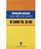 Các quyền về chính trị, xã hội và hướng dẫn công dân thực hiện: Phần 2