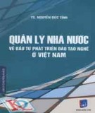 Đầu tư phát triển đào tạo nghề ở Việt Nam - Quản lý nhà nước: Phần 1