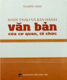 Một số mẫu soạn thảo và ban hành văn bản của cơ quan, tổ chức: Phần 2