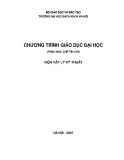 Chương trình giáo dục đại học: Viện vật lý kỹ thuật