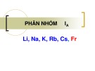 Bài giảng Phân nhóm Ia