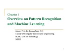 Chapter 1: Overview on Pattern Recognition and Machine Learning