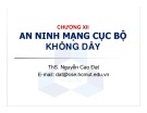 Bài giảng Network Security: Chương 12 - ThS. Nguyễn Cao Đạt