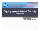 Cryptography & Network Security: Exercise 2 - Nguyen Cao Dat