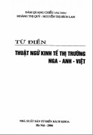 Từ điển Nga - Anh - Việt về thuật ngữ kinh tế thị trường: Phần 2