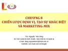 Bài giảng Quản trị marketing: Chương 8 - ThS. Nguyễn Tiến Dũng