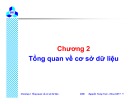 Bài giảng Cơ sở dữ liệu phân tán: Chương 2 - Nguyễn Trung Trực