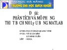 Đề tài: Phân tích và mô phỏng thiết bị chỉnh lưu bằng matlab