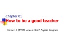 Bài giảng môn Phương pháp giảng dạy tiếng Anh: Chapter 1 - Phan Thị Thu Nga