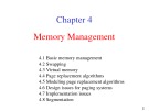 Operating System: Chapter 4 - Memory Management