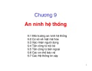 Bài giảng Hệ điều hành: Chương 9 - ĐH Bách khoa TP HCM