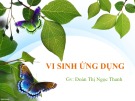 Bài giảng Vi sinh ứng dụng: Chương 1 - GV. Đoàn Thị Ngọc Thanh