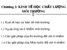 Bài giảng môn Kinh tế môi trường: Chương 2 - ĐH Ngoại Thương (p3)