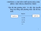 Bài giảng Chương 4: Chuyên chở hàng hóa XNK bằng vận tải đa phương thức