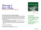 Bài giảng Computer Networking: A top down approach - Chương 1: Giới thiệu