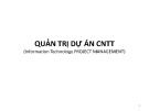 Bài giảng Quản trị dự án công nghệ thông tin - Bài 4: Quản trị chất lượng dự án