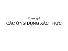 Bài giảng An ninh mạng: Chương 5 - ThS. Trần Bá Nhiệm