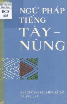 Ngữ pháp thường gặp ở tiếng Tày - Nùng: Phần 2