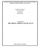 Bài giảng Hệ thống thông tin quản lý: Phần 1 – ĐH CNTT&TT