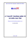 Giáo trình Lý thuyết trường điện từ và siêu cao tần