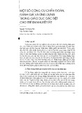 Một số công cụ chẩn đoán, đánh giá và ứng dụng trong giáo dục đặc biệt cho trẻ em khuyết tật - Nguyễn Thị Hoàng Yến