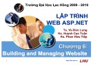 Bài giảng Lập trình Web ASP.NET: Chương 6 - ĐH Lạc Hồng