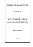 Luận án Tiến sĩ Y học: Nghiên cứu sự tăng trưởng cấu trúc sọ mặt răng theo phân tích Ricketts ở trẻ 12-15 tuổi và đánh giá giá trị tiên đoán với giá trị thực tế tại Cần Thơ