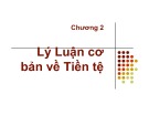 Bài giảng Chương 2: Lý luận cơ bản về tiền tệ –  ThS. Nguyễn Anh Tuấn