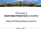 Bài giảng Cơ sở lập trình 1: Chương 3 - Lê Quý Tài